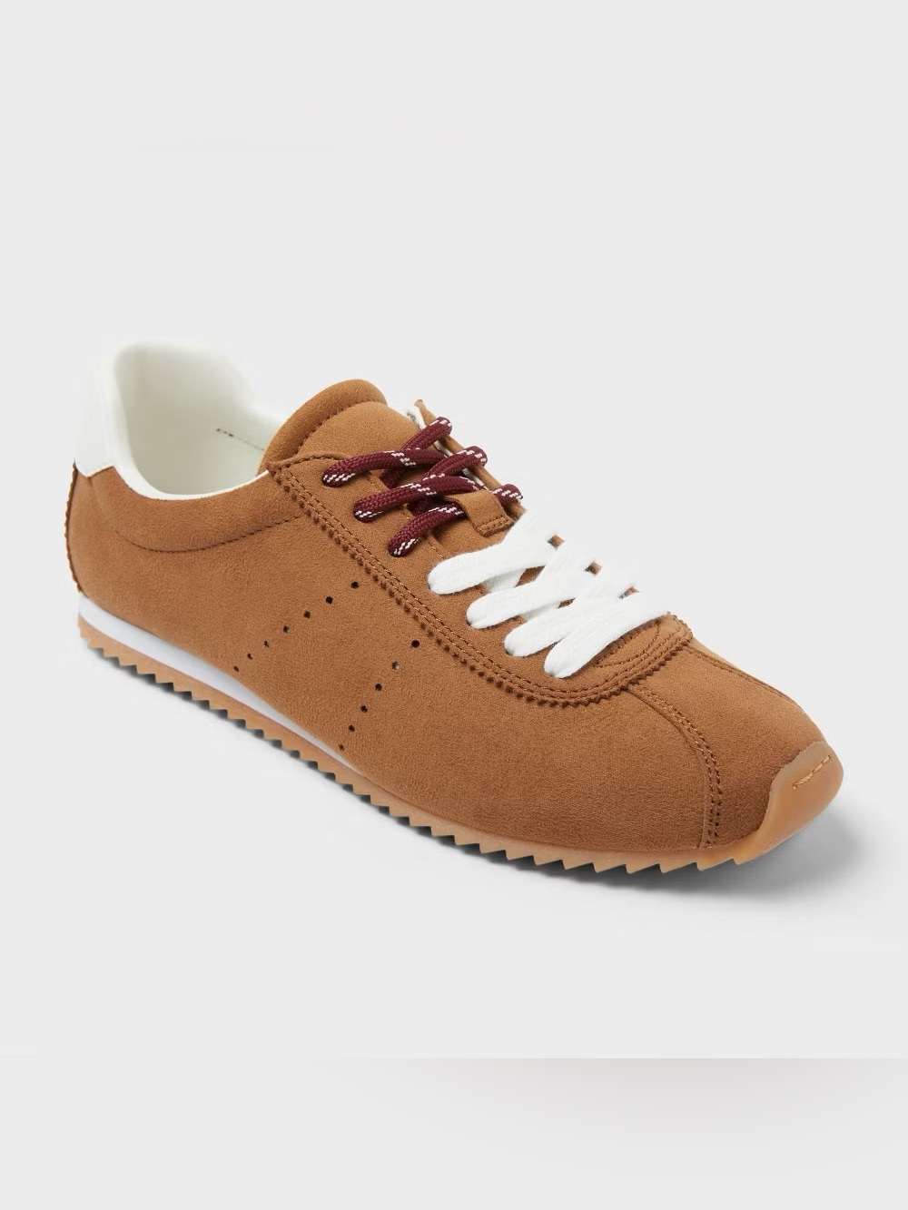 NWT Women’s JoJo Sneakers Sz 10 Memory Foam Universal Thread, Camel Microsuede